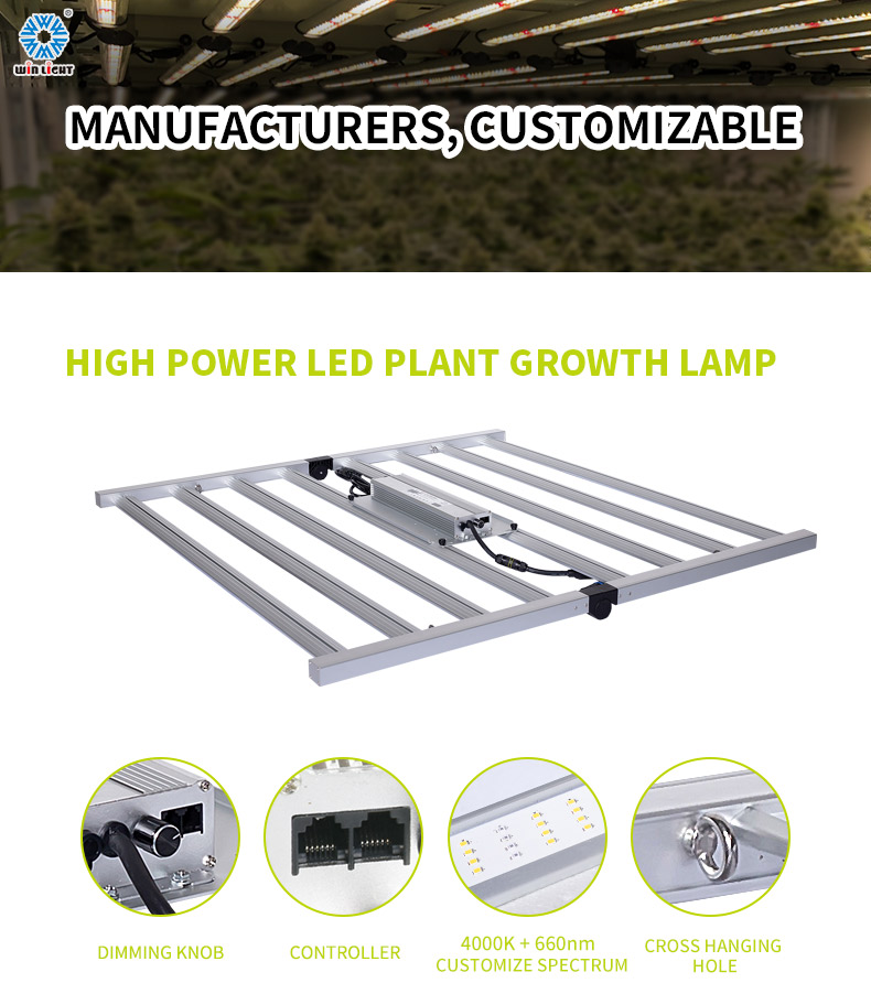 640W FOLDING LED grow light