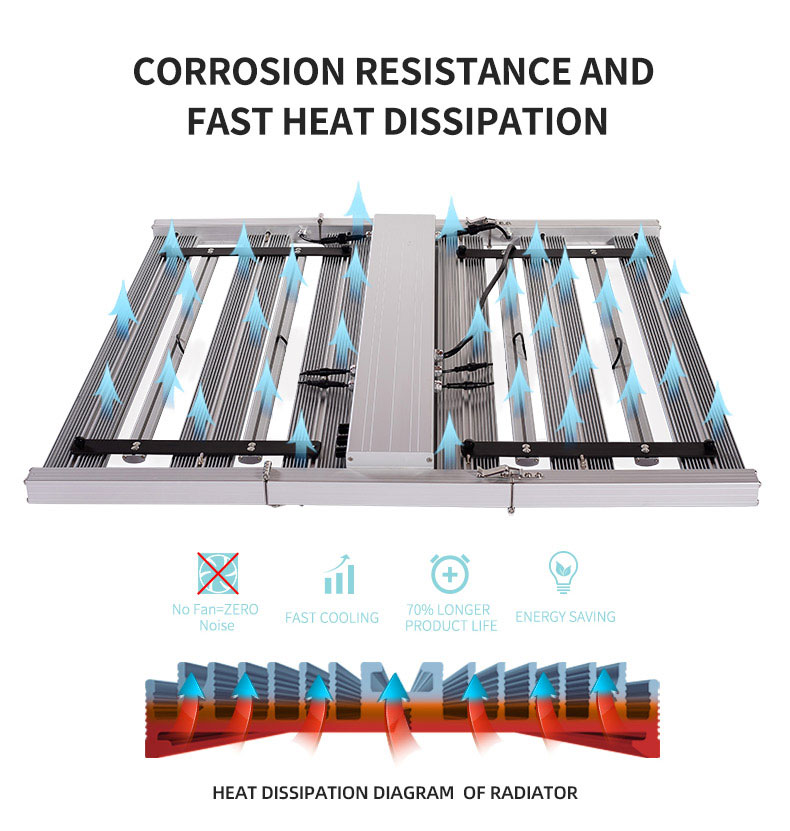 600w commercial led grow lights ir uv