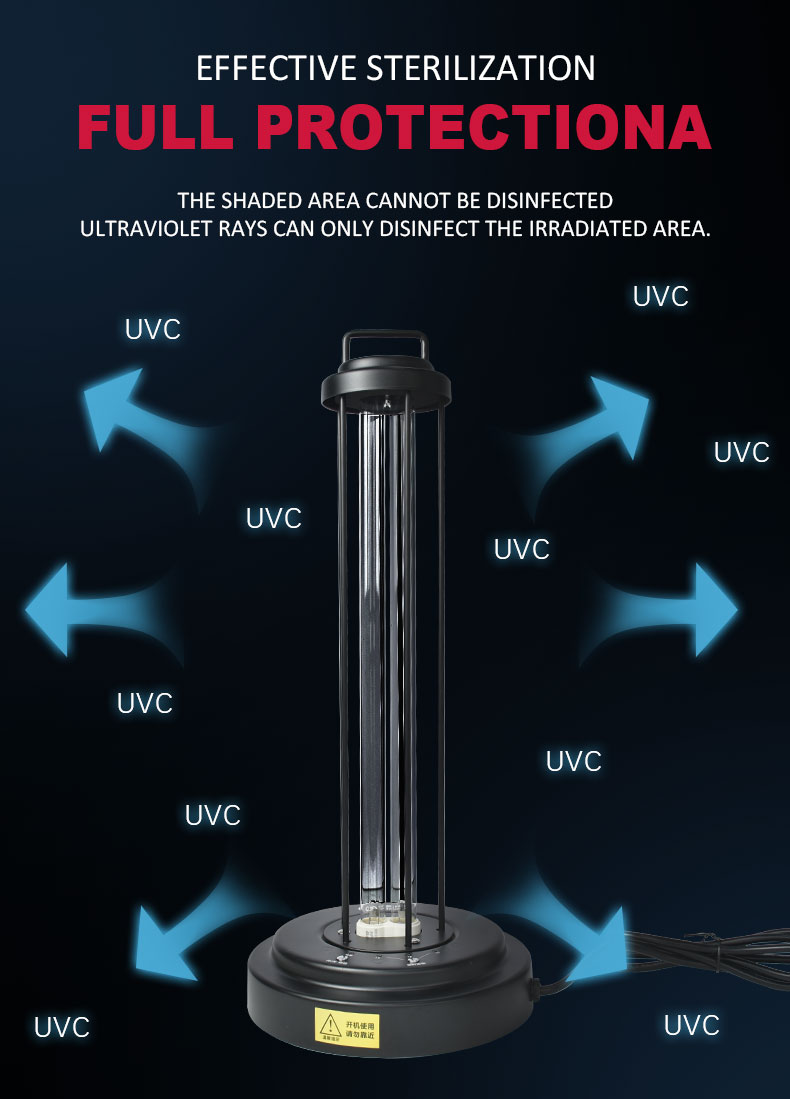 household desktop UV germicidal lamp