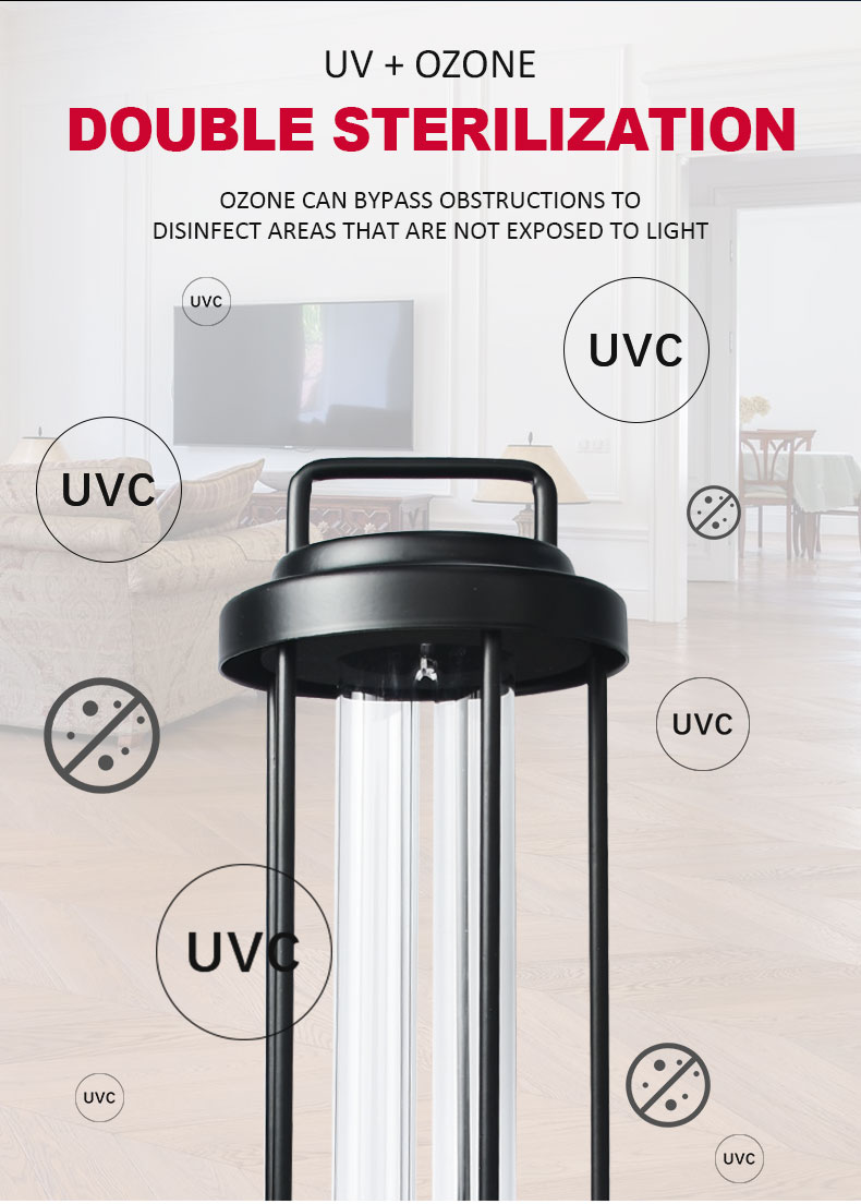 household desktop UV germicidal lamp