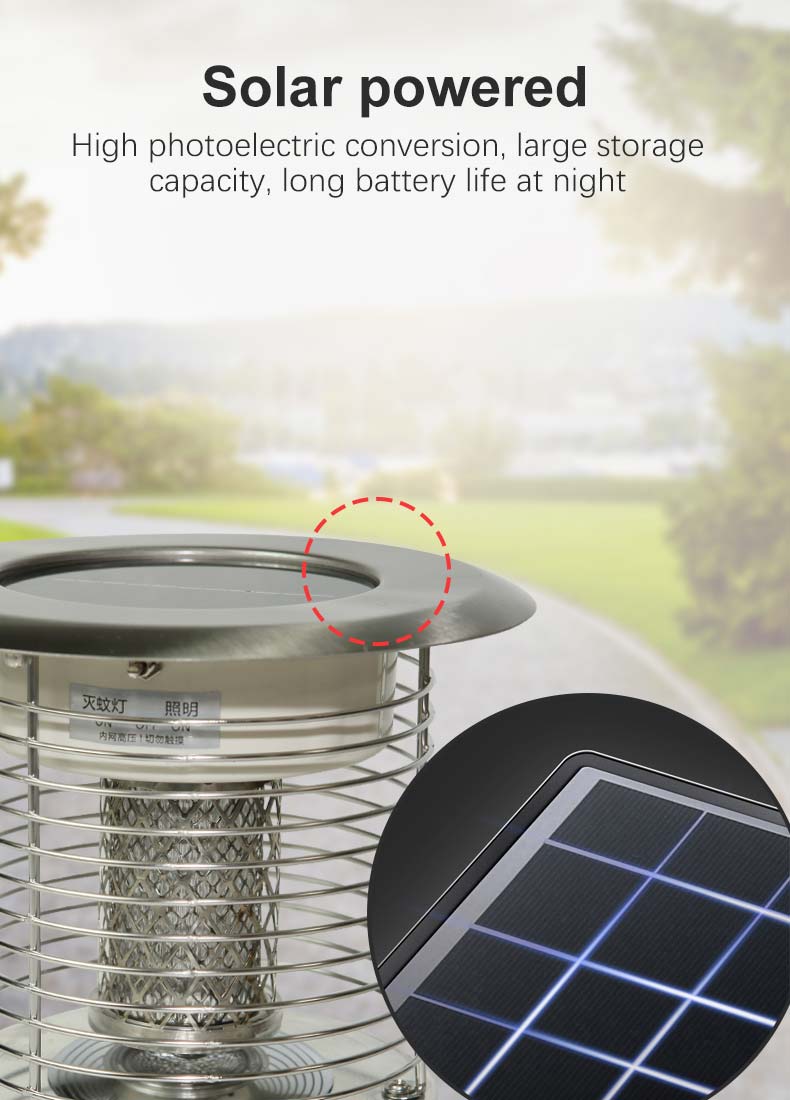 solar mosquito killer lamp